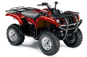 Yamaha Grizzly 660 ATV Graphic Kit