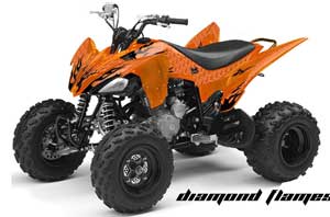 Yamaha Raptor 250 ATV Graphic Kit