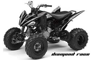 Yamaha Raptor 250 ATV Graphic Kit