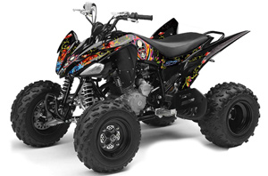 Yamaha Raptor 250 ATV Graphic Kit