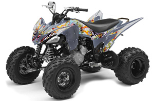Yamaha Raptor 250 ATV Graphic Kit