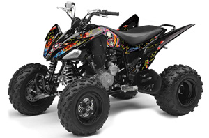 Yamaha Raptor 250 ATV Graphic Kit