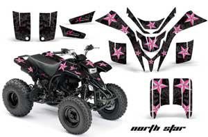 Yamaha Blaster YFS200 ATV Graphic Kit - 1988-2001 Northstar Pink