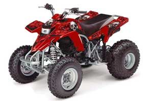 Yamaha Blaster YFS200 ATV Graphic Kit