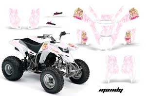 Yamaha Blaster YFS200 ATV Graphic Kit - 1988-2001 Mandy Pink