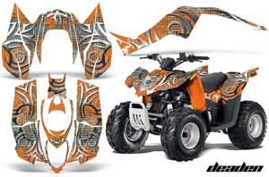 Arctic Cat DVX50 ATV Custom Graphic Kit - 2008-2017