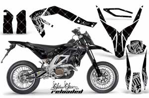Aprilia SXV 4.5 / 5.5 Dirt Bike Custom Graphic Kit - 2006-2015