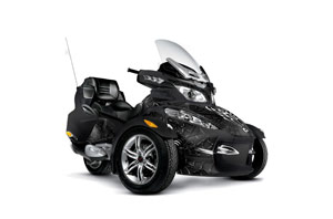 Can Am BRP (RTS) Spyder Graphic Kit - 2010-2012 Widow Maker Black