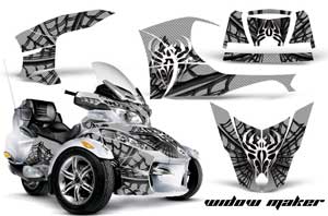 Can Am BRP (RTS) Spyder Custom Graphic Kit - 2010-2012