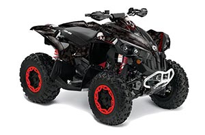 Can Am Renegade 500x/r / 800x/r ATV Graphic Kit - All Years Bone Collector Black