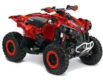 Can Am Renegade 500x/r / 800x/r ATV Custom Graphic Kit - All Years
