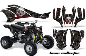 Can Am DS450 / DS450X EFI ATV Graphic Kit - 2008-2016 Bone Collector Black