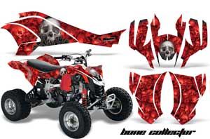 Can Am DS450 / DS450X EFI ATV Graphic Kit - 2008-2016 Bone Collector Red
