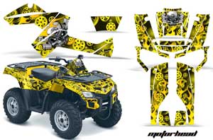 Can Am Outlander EFI 500 / 650 / 800 / 1000 ATV Custom Graphic Kit - 2006-2011