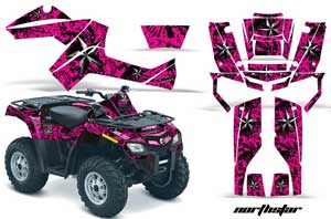 Can Am Outlander EFI 500 / 650 / 800 / 1000 ATV Custom Graphic Kit - 2006-2011
