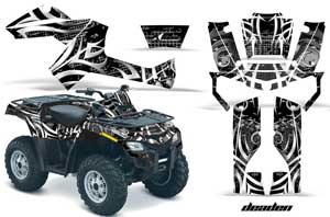 Can Am Outlander EFI 500 / 650 / 800 / 1000 ATV Custom Graphic Kit - 2006-2011