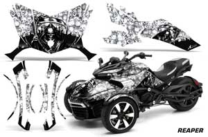 Can Am F3-S Spyder Custom Graphic Kit - All Years