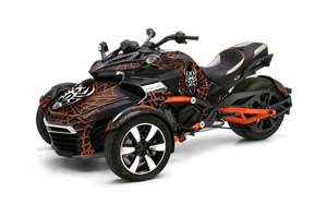 Can Am F3-S Spyder Graphic Kit