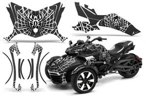 Can Am F3-S Spyder Custom Graphic Kit - All Years