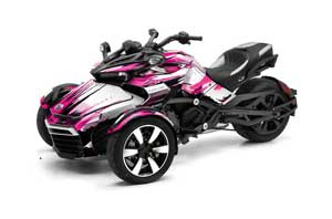 Can Am F3-S Spyder Graphic Kit