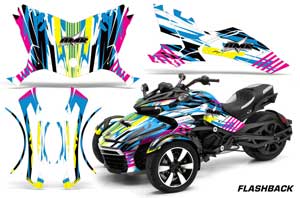 Can Am F3-S Spyder Custom Graphic Kit - All Years