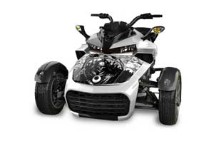 Can Am F3-S Spyder Hood Graphic Kit