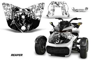 Can Am F3-S Spyder Hood Custom Graphic Kit - All Years
