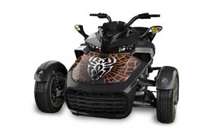 Can Am F3-S Spyder Hood Graphic Kit