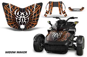Can Am F3-S Spyder Hood Custom Graphic Kit - All Years