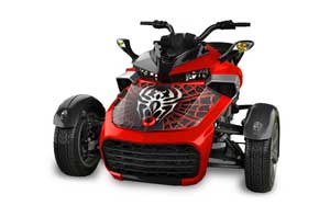 Can Am F3-S Spyder Hood Graphic Kit