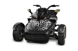 Can Am F3-S Spyder Hood Graphic Kit