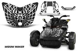 Can Am F3-S Spyder Hood Custom Graphic Kit - All Years
