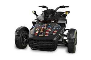 Can Am F3-S Spyder Hood Graphic Kit