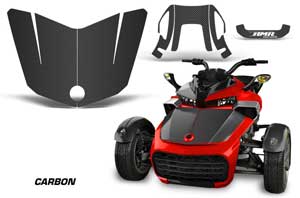 Can Am F3-S Spyder Hood Custom Graphic Kit - All Years