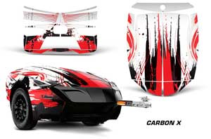 Can Am Spyder Freedom Trailer Custom Graphic Kit - All Years