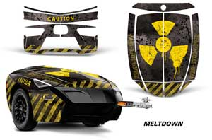Can Am Spyder Freedom Trailer Custom Graphic Kit - All Years
