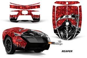 Can Am Spyder Freedom Trailer Custom Graphic Kit - All Years
