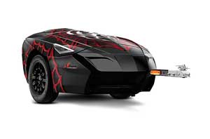 Can Am Spyder Freedom Trailer Graphic Kit