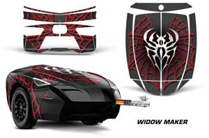 Can Am Spyder Freedom Trailer Custom Graphic Kit - All Years