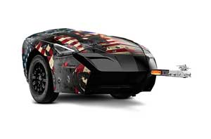 Can Am Spyder Freedom Trailer Graphic Kit