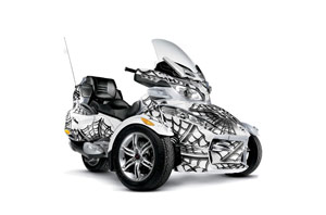 Can Am BRP (RTS) Spyder w/ Trim Kit Graphic Kit