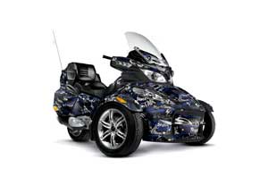 Can Am BRP (RTS) Spyder w/ Trim Kit Graphic Kit