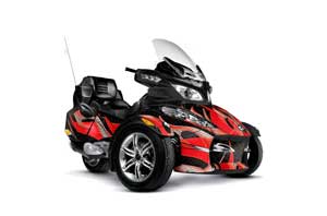 Can Am BRP (RTS) Spyder w/ Trim Kit Graphic Kit