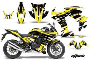 Honda CBR 500R Custom Graphic Kit - 2013-2014