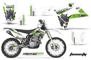 Gas Gas EC 250 Dirt Bike Graphic Kit - 2009-2010 Toxicity Green