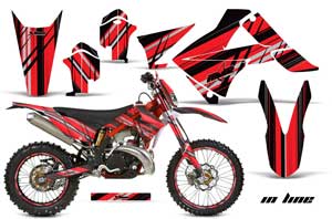 Gas Gas EC 250 Dirt Bike Graphic Kit - 2011-2012 In Line Black