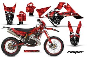 Gas Gas EC 300 Dirt Bike Graphic Kit - 2011-2012 Reaper Red
