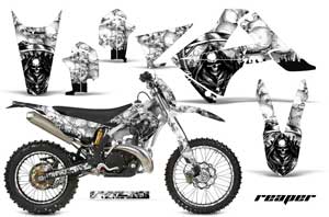 Gas Gas EC 300 Dirt Bike Graphic Kit - 2011-2012 Reaper White