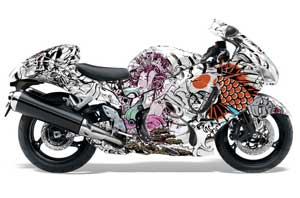 Suzuki GSXR 1300 Hayabusa Graphic Kit