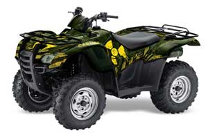 Honda Rancher AT ATV Graphic Kit - 2007-2013 Meltdown Green